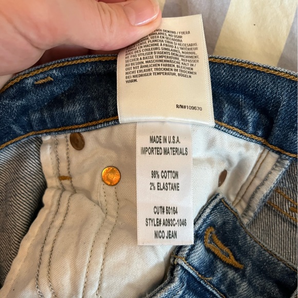 Agolde Nico Jeans in Subdued 27 - Picture 8 of 9